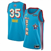 Men's 2025 All-Star #35 Kevin Durant Light Blue Stitched Jersey Dzhi,baseball caps,new era cap wholesale,wholesale hats